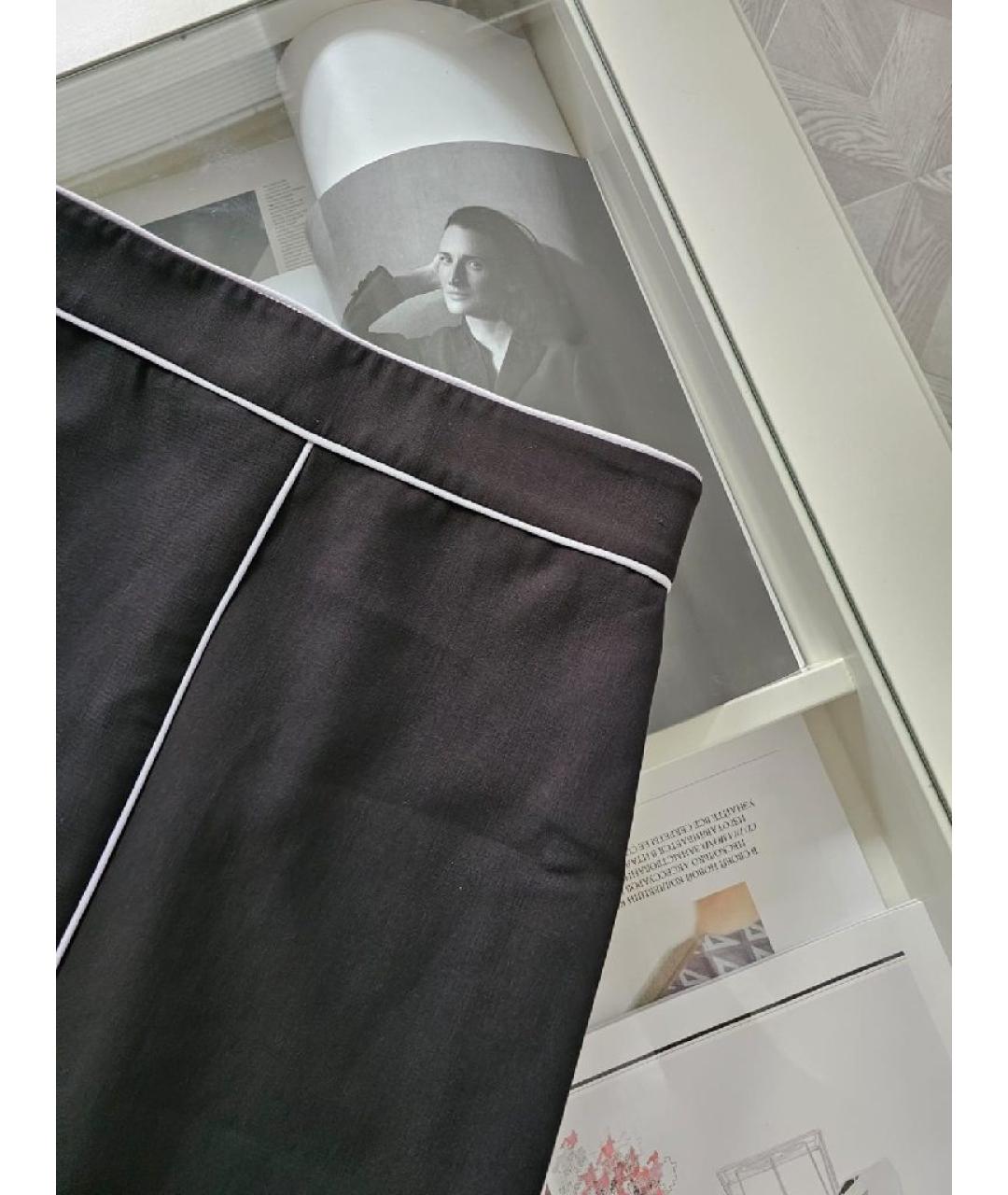 VALENTINO Черная юбка миди, фото 3