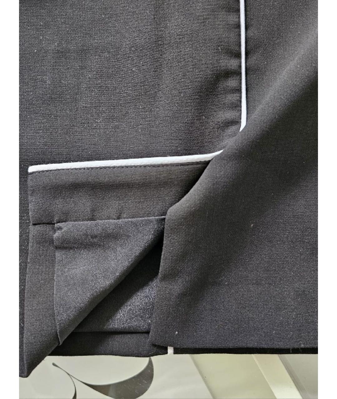 VALENTINO Черная юбка миди, фото 6