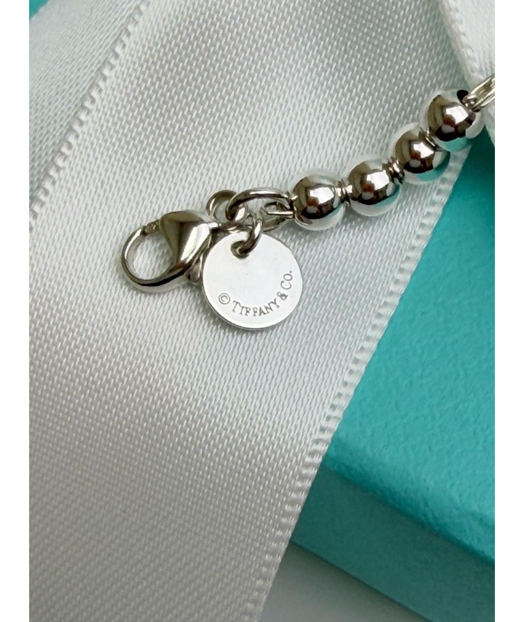 TIFFANY&CO Бирюзовый серебряный браслет, фото 8