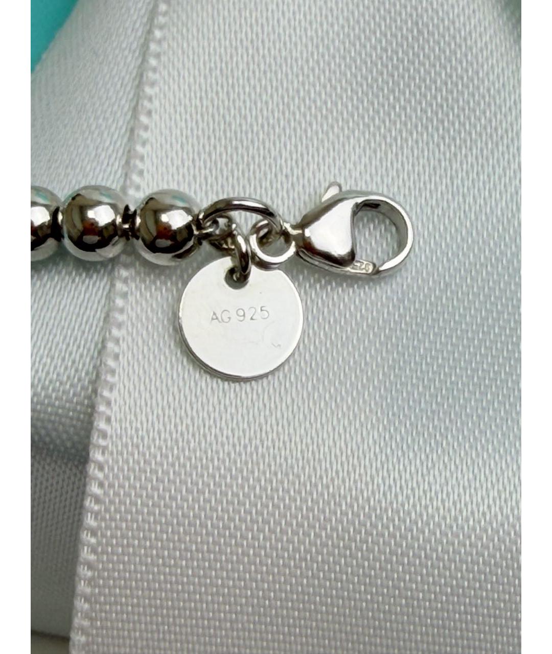 TIFFANY&CO Бирюзовый серебряный браслет, фото 7