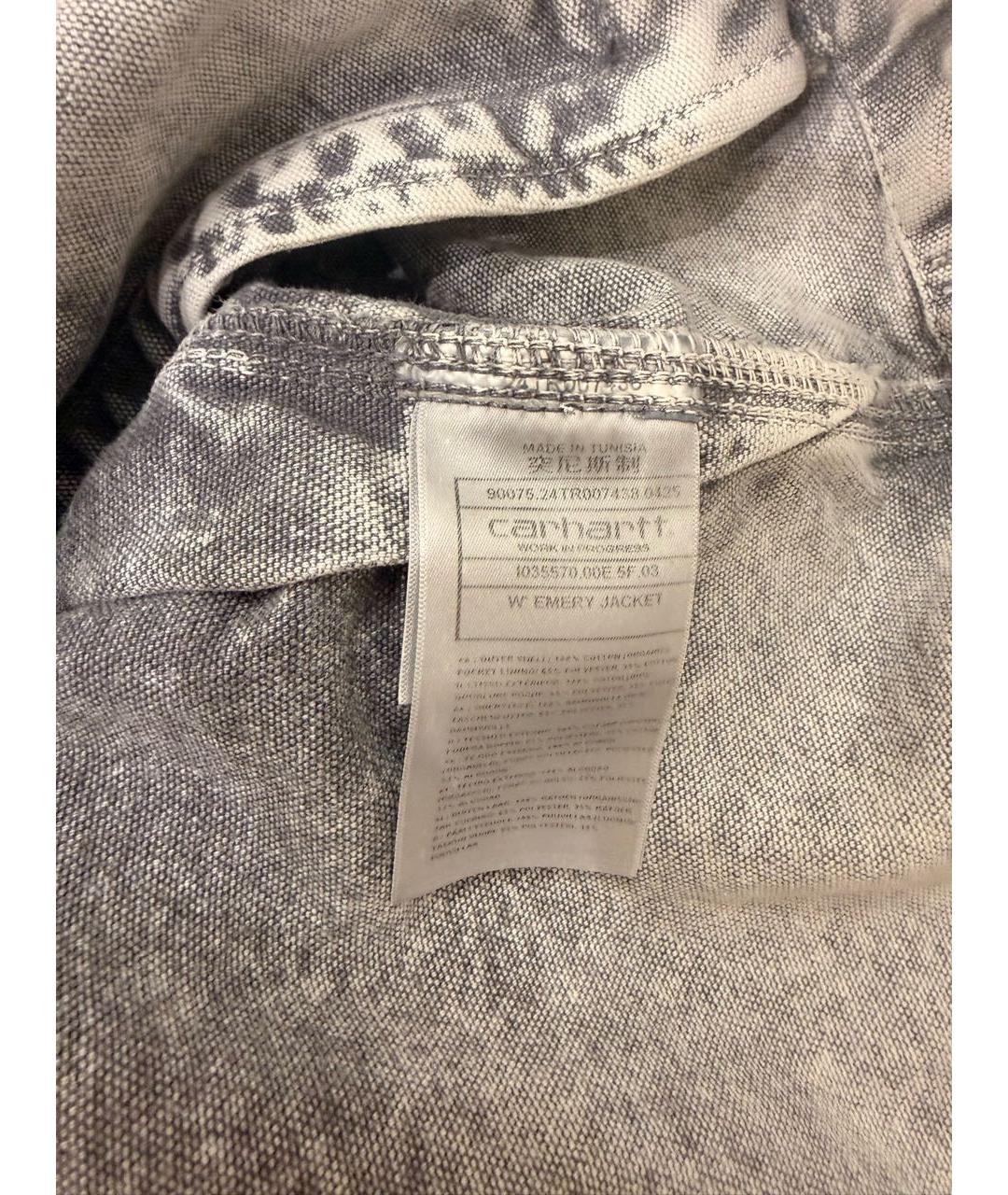 CARHARTT WIP Серая хлопковая куртка, фото 6