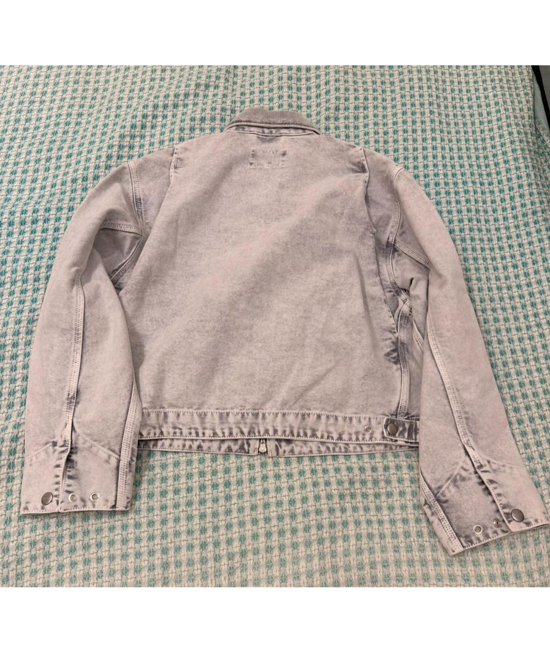 CARHARTT WIP Серая хлопковая куртка, фото 4