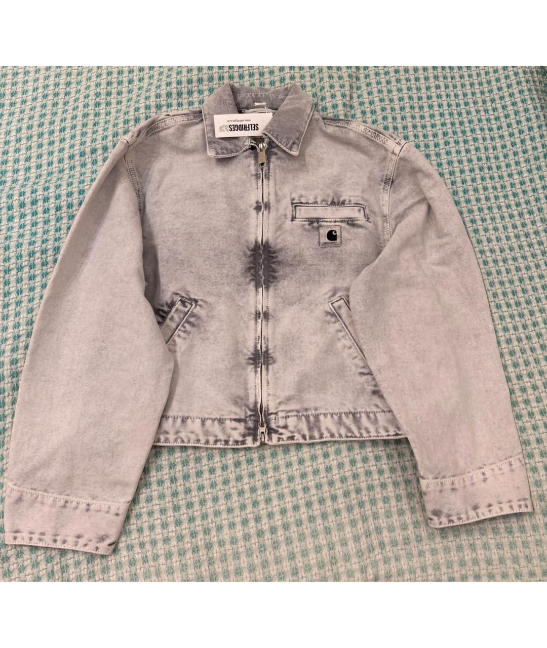 CARHARTT WIP Серая хлопковая куртка, фото 2