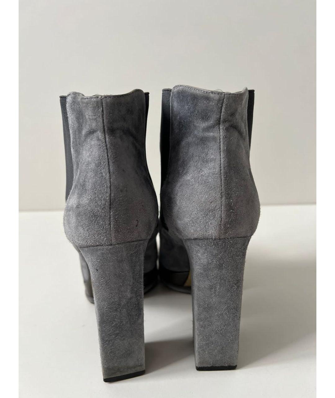 CHANEL Серые ботильоны, фото 2