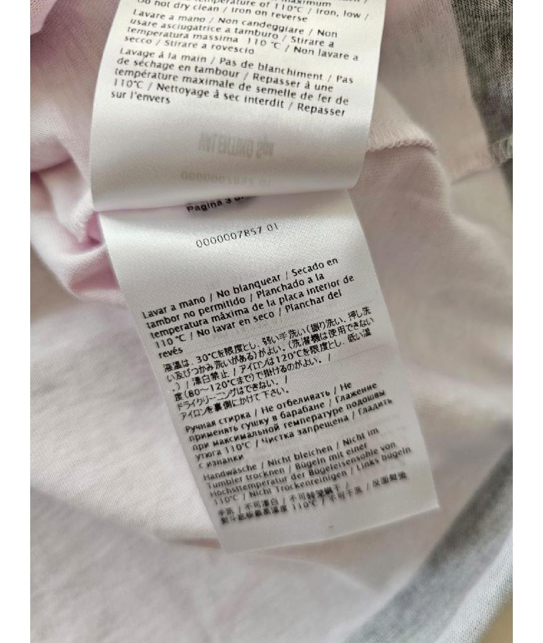 VALENTINO Мульти хлопковая футболка, фото 7