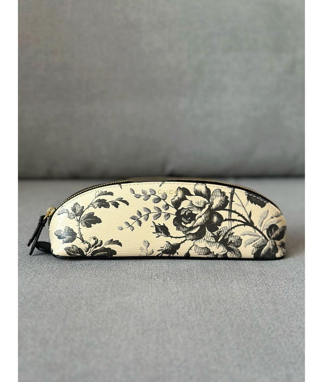 GUCCI Бежевая косметичка, фото 3