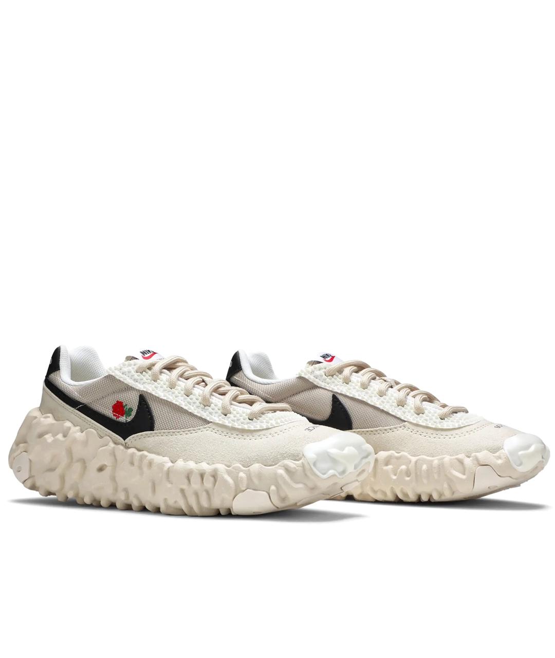 UNDERCOVER Бежевые кожаные кроссовки, фото 2