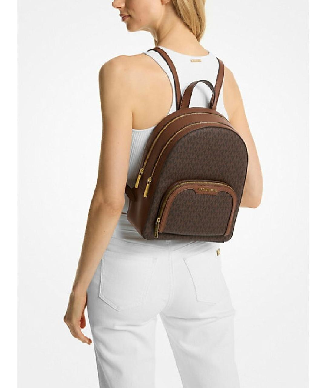 MICHAEL KORS Коричневый рюкзак, фото 4