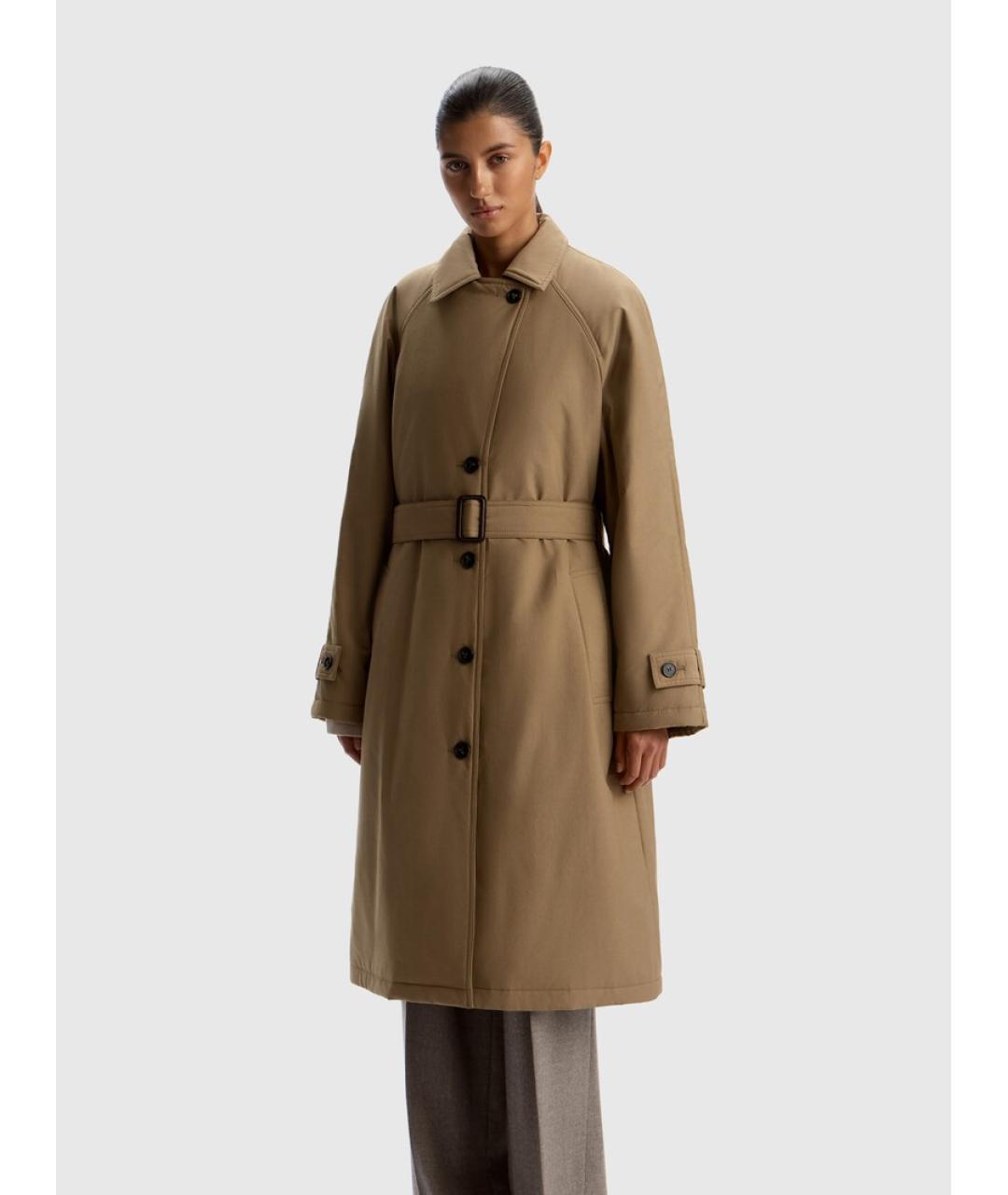 12 STOREEZ Хаки хлопковый тренч/плащ, фото 3