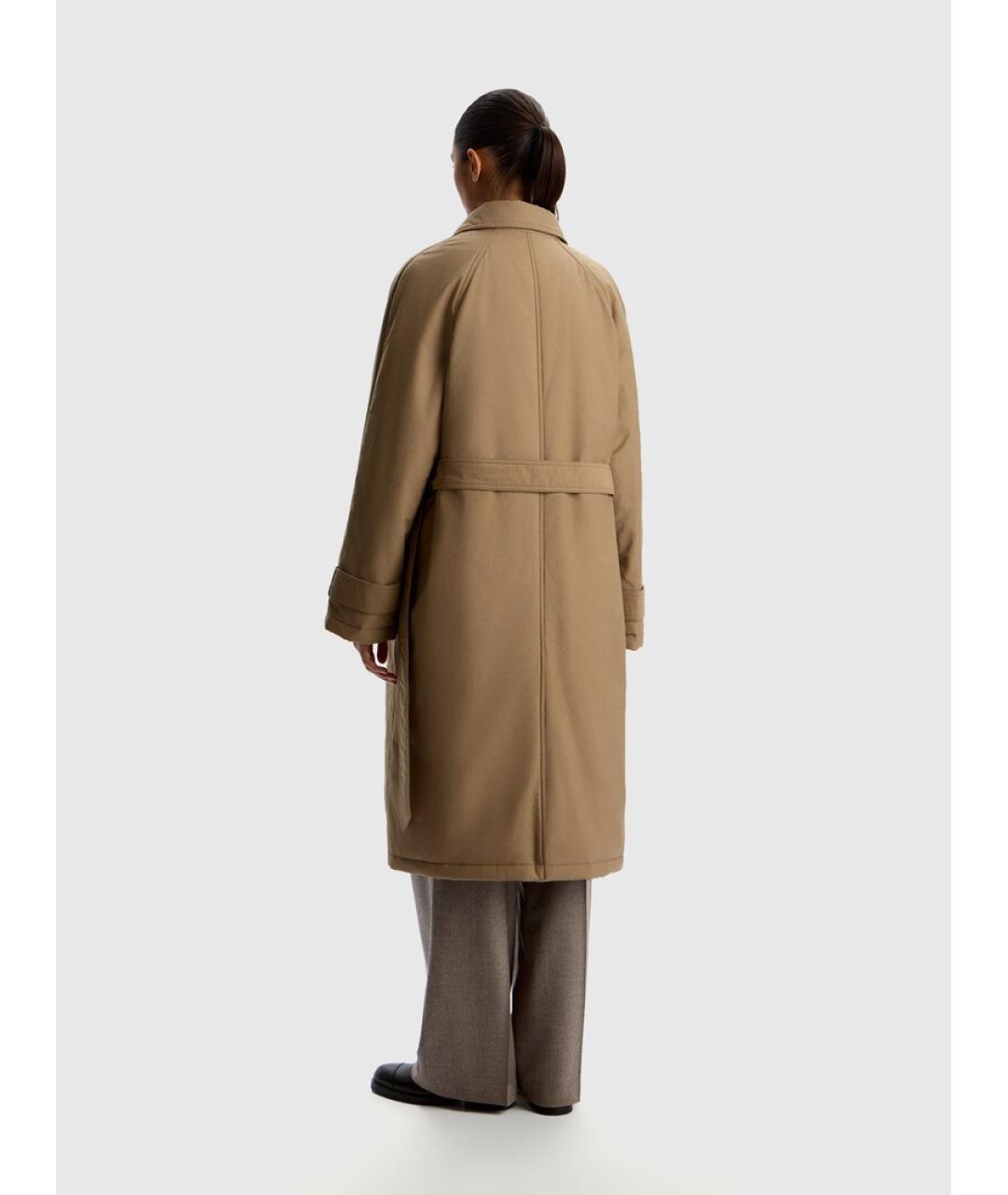 12 STOREEZ Хаки хлопковый тренч/плащ, фото 7