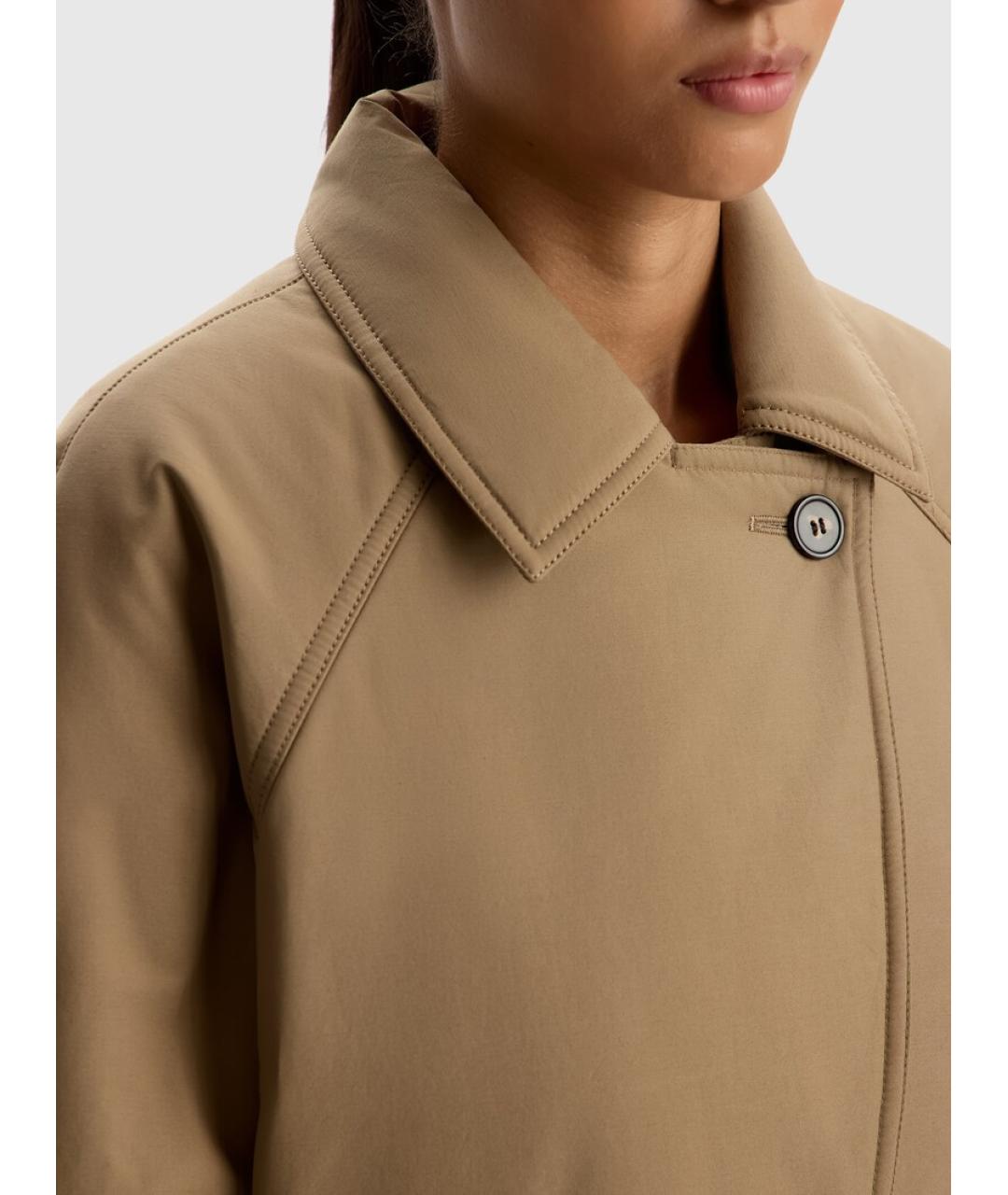 12 STOREEZ Хаки хлопковый тренч/плащ, фото 5