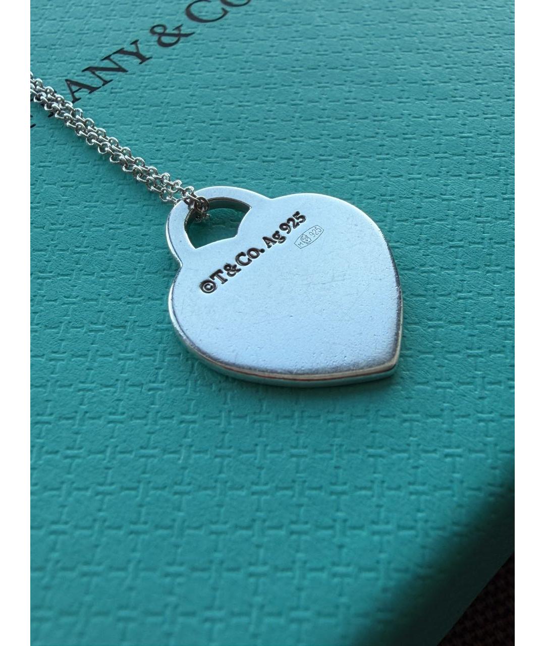TIFFANY&CO Серебряная серебряная подвеска, фото 7