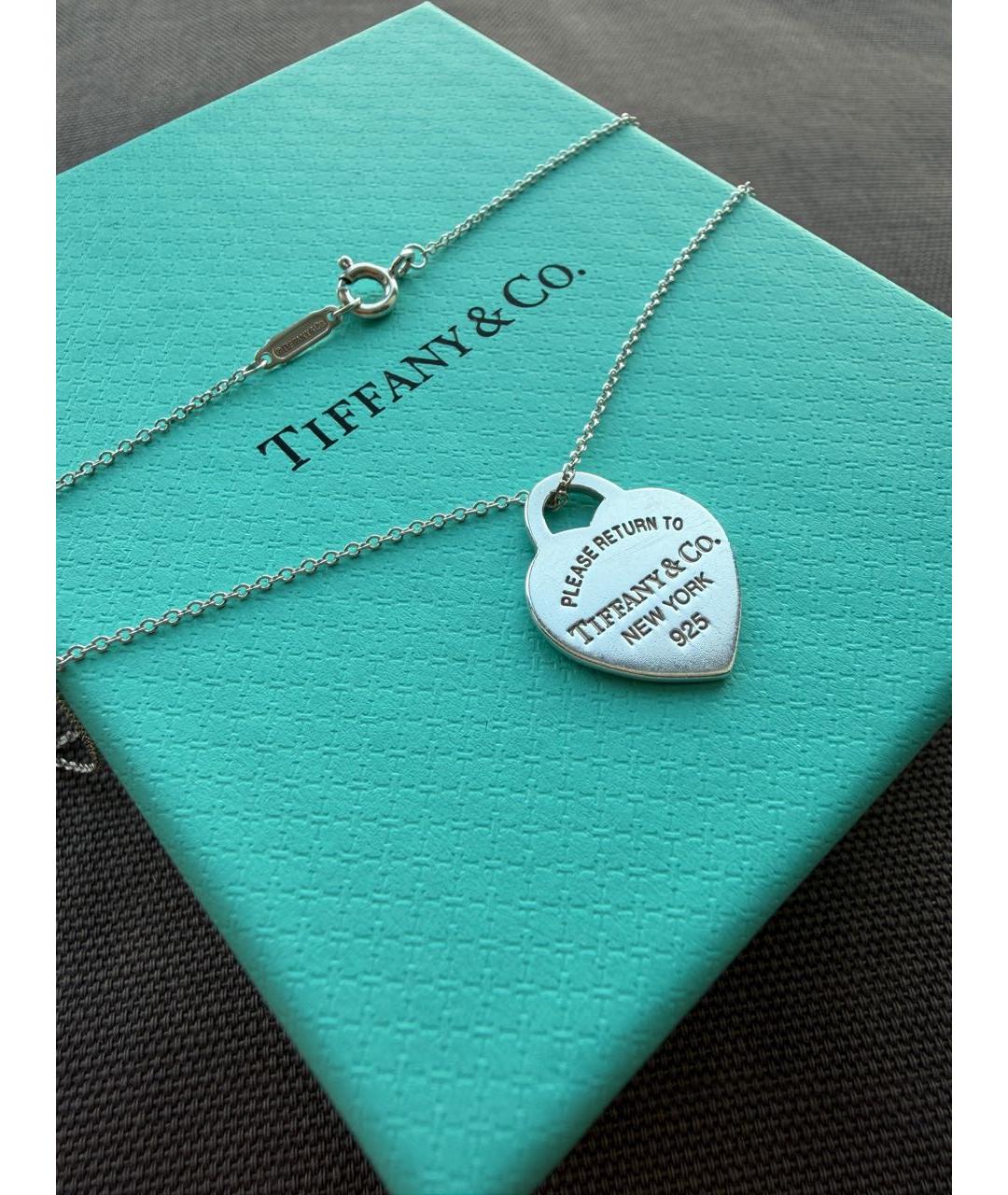 TIFFANY&CO Серебряная серебряная подвеска, фото 2