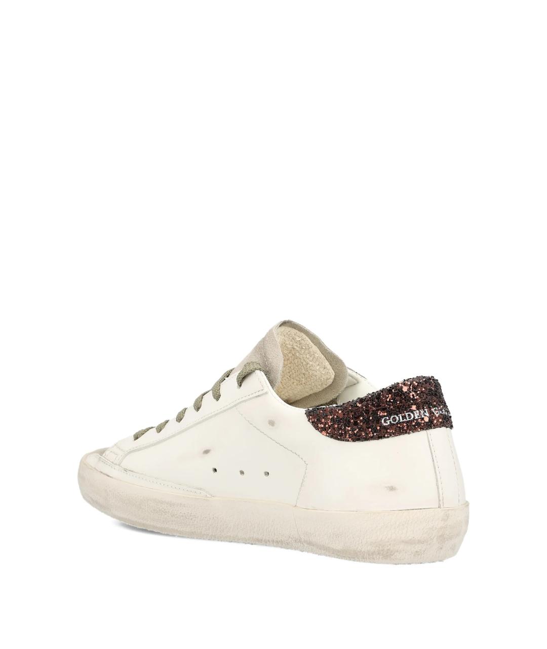 GOLDEN GOOSE DELUXE BRAND Белые кожаные кеды, фото 3