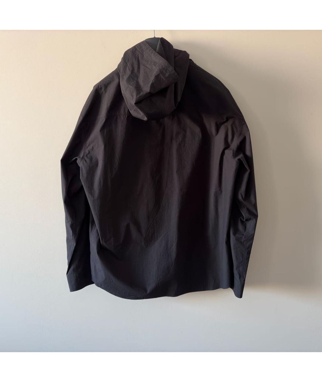 VALENTINO Темно-синяя хлопковая кэжуал рубашка, фото 2