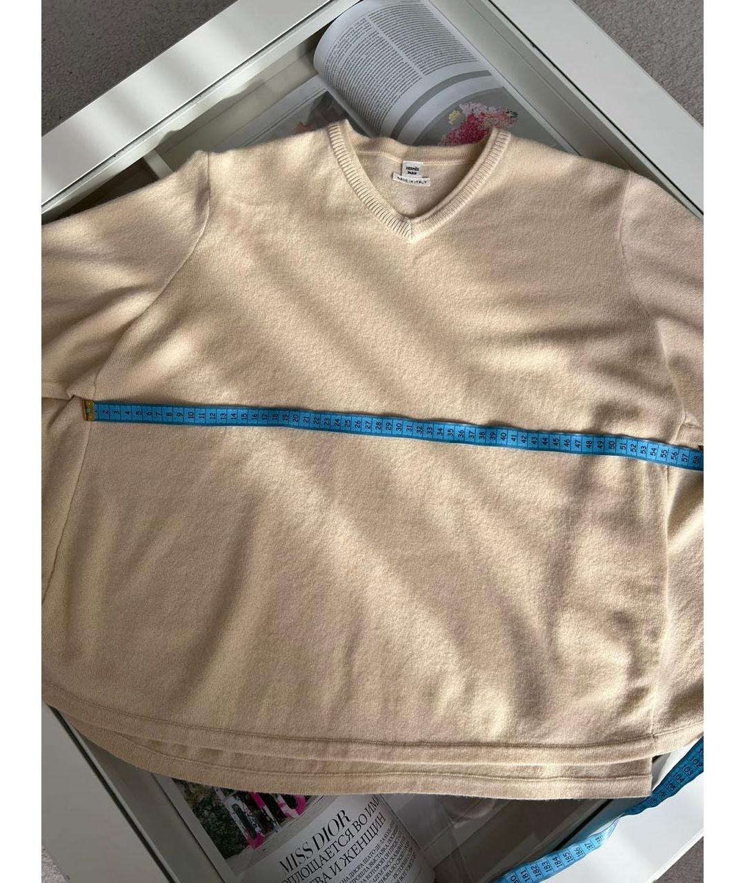 HERMES Бежевый джемпер / свитер, фото 8