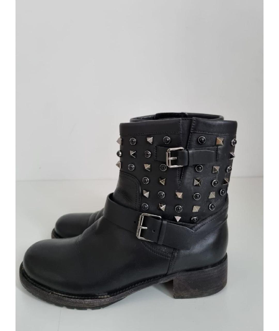 VALENTINO Черные полусапоги, фото 3