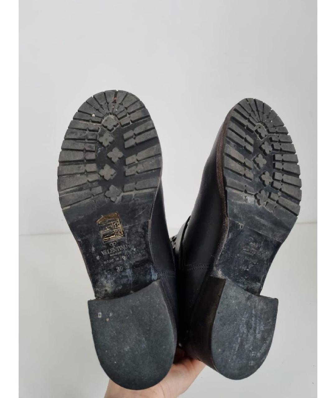 VALENTINO Черные полусапоги, фото 5