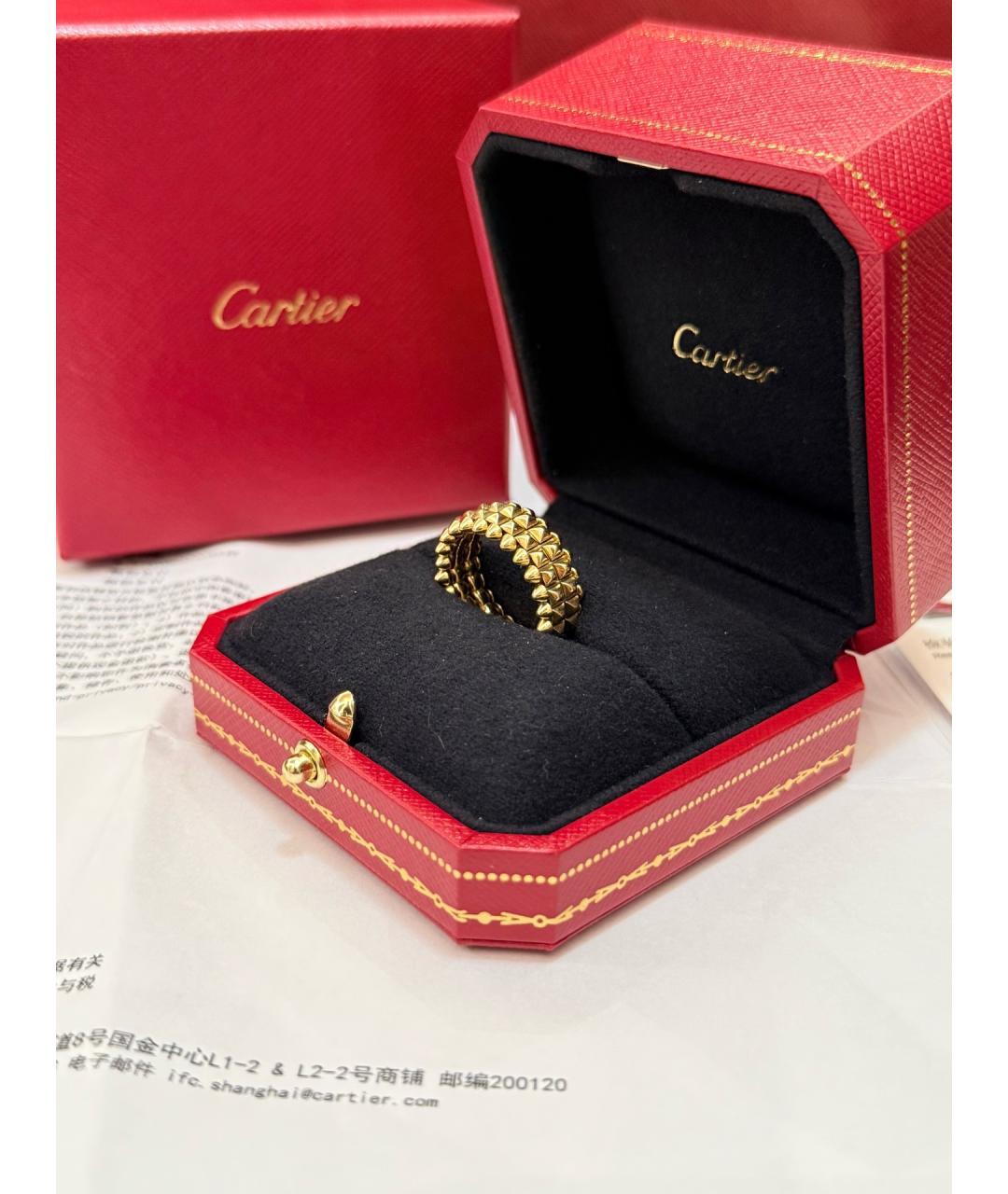 CARTIER Золотое кольцо из желтого золота, фото 4