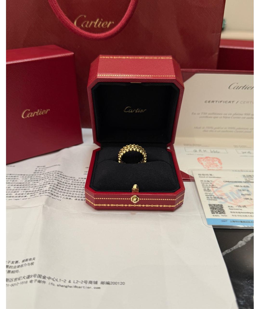 CARTIER Золотое кольцо из желтого золота, фото 2