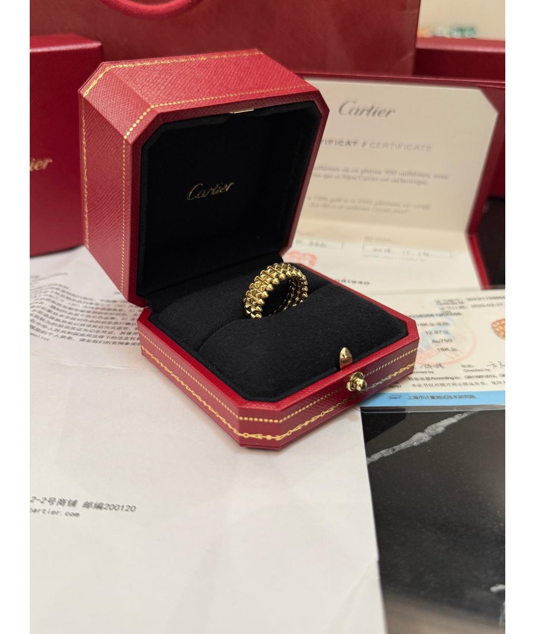 CARTIER Золотое кольцо из желтого золота, фото 3