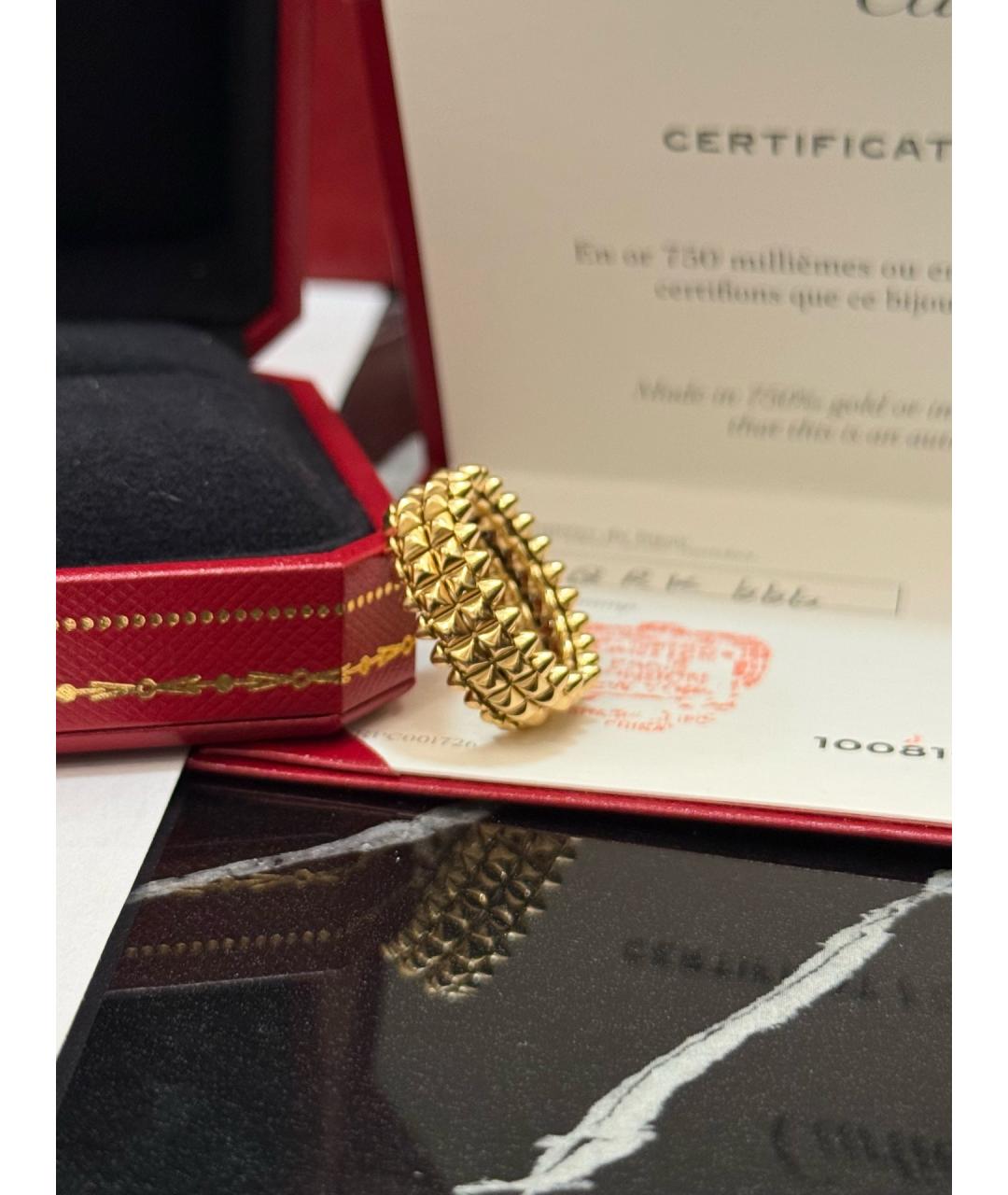 CARTIER Золотое кольцо из желтого золота, фото 6