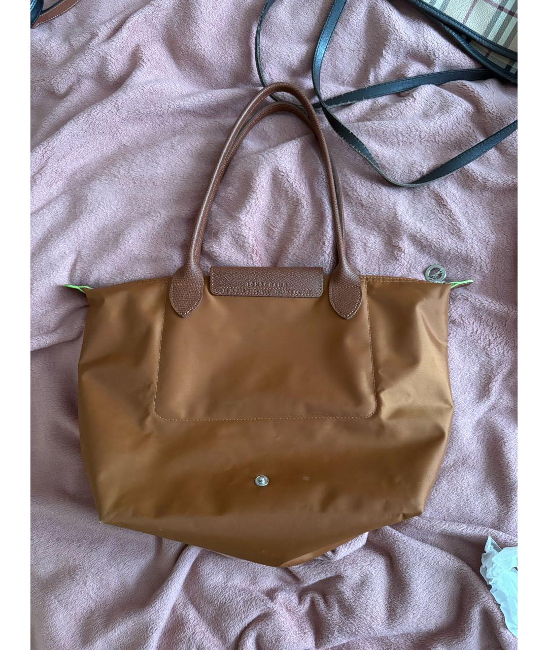 LONGCHAMP Коричневая сумка тоут, фото 2