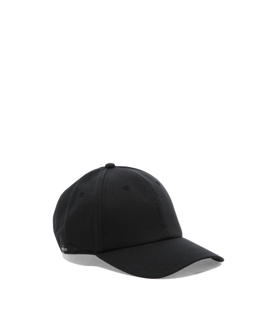 MONCLER Черная хлопковая кепка/бейсболка, фото 2