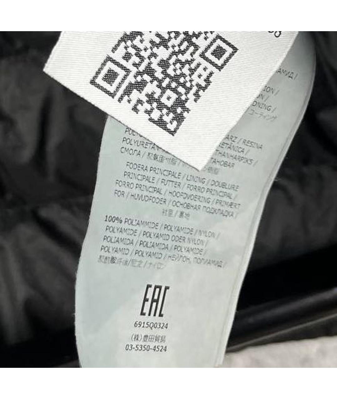 STONE ISLAND Черная полиамидовая куртка, фото 8