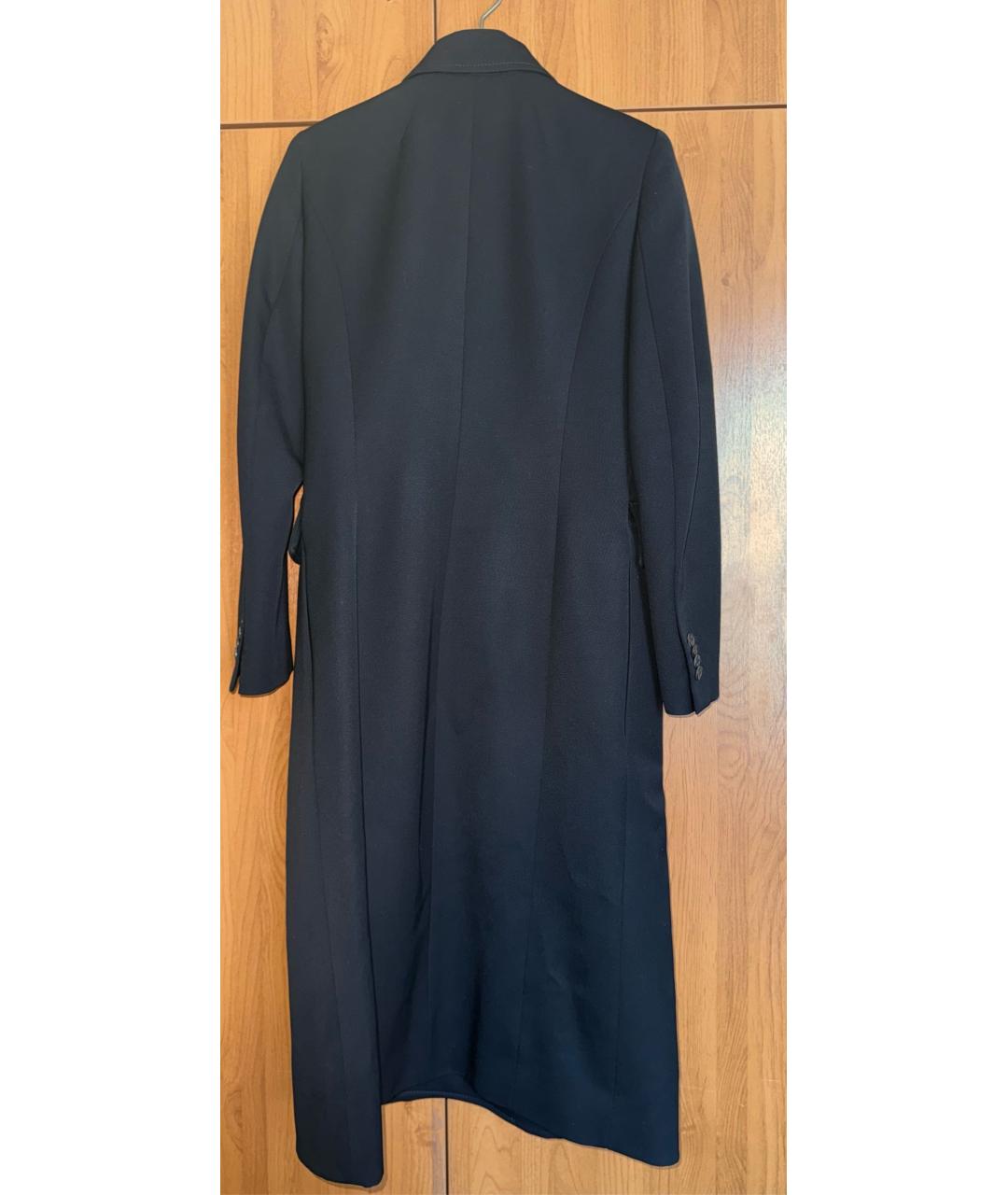 BALENCIAGA Черное шерстяное пальто, фото 2