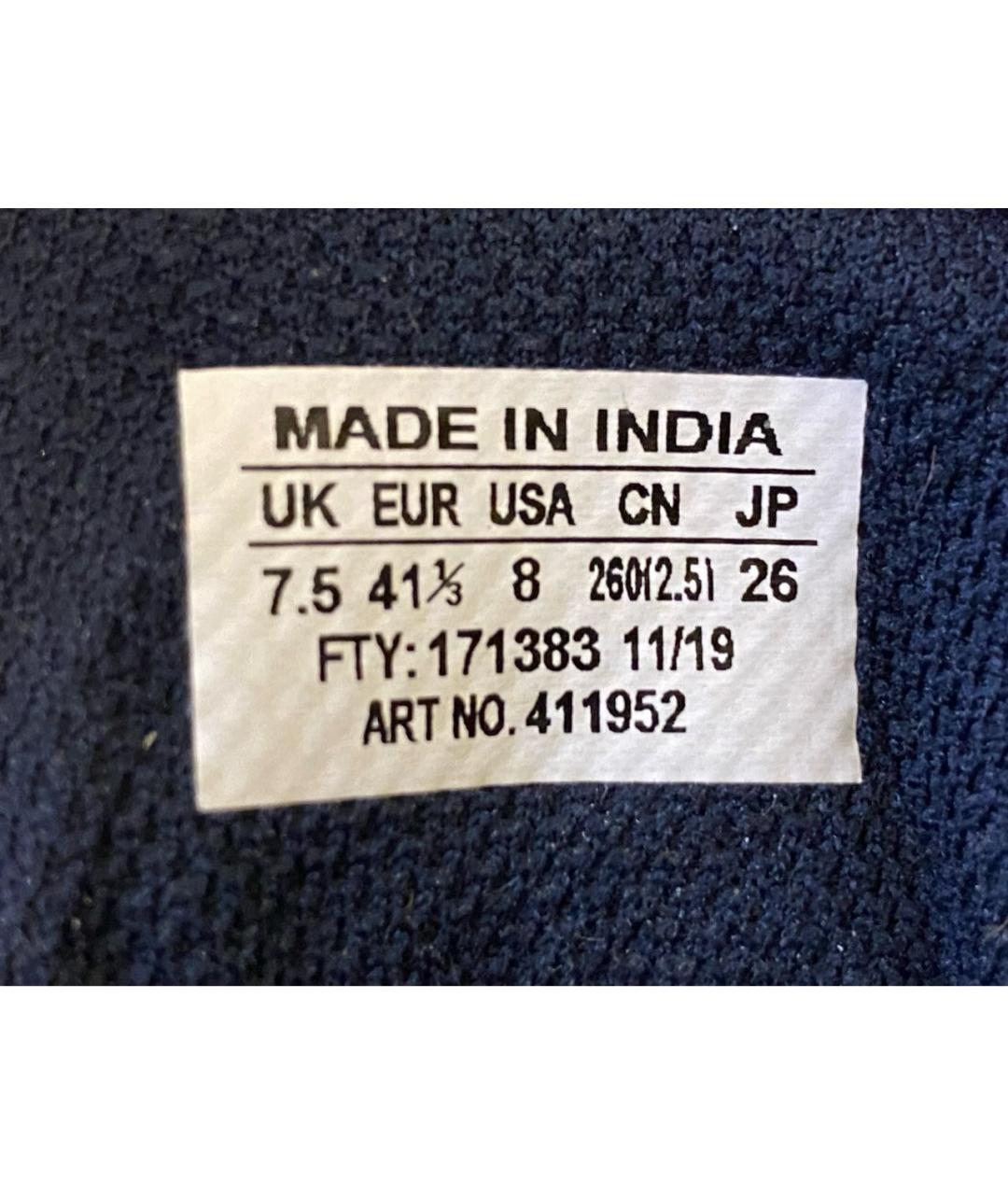 SALOMON Темно-синие синтетические высокие ботинки, фото 5