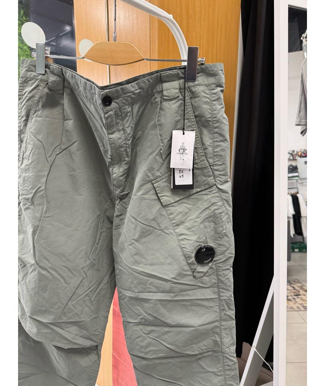 CP COMPANY Зеленые повседневные брюки, фото 2