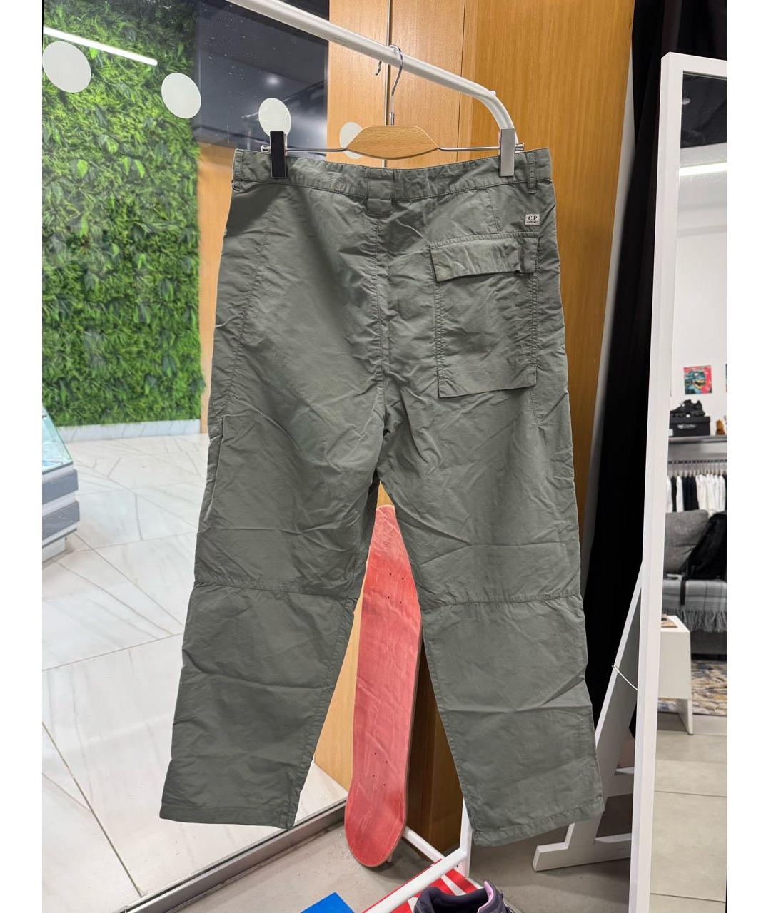 CP COMPANY Зеленые повседневные брюки, фото 5