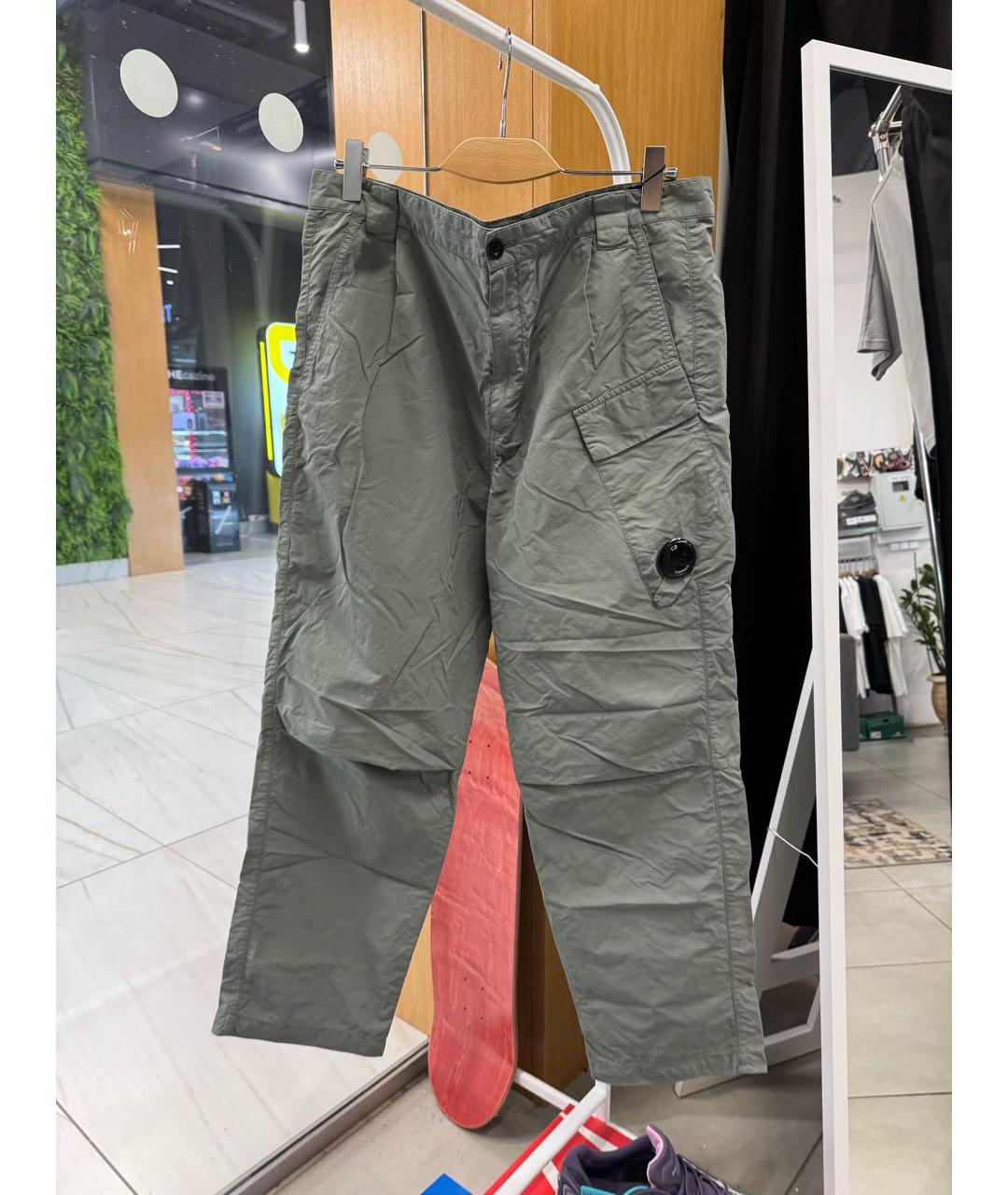 CP COMPANY Зеленые повседневные брюки, фото 7