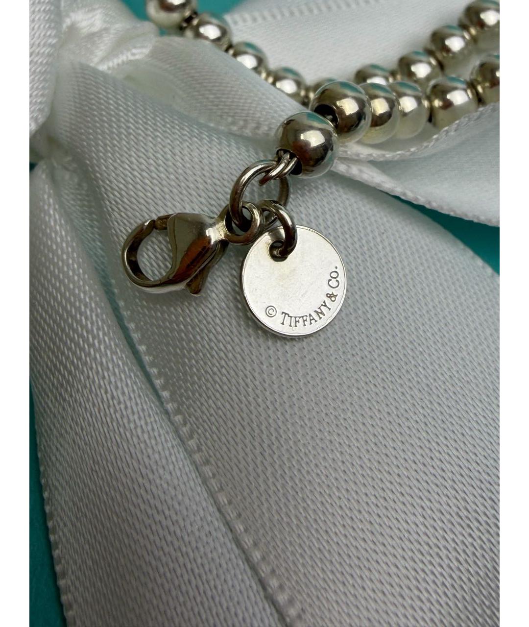 TIFFANY&CO Бирюзовый серебряный браслет, фото 7