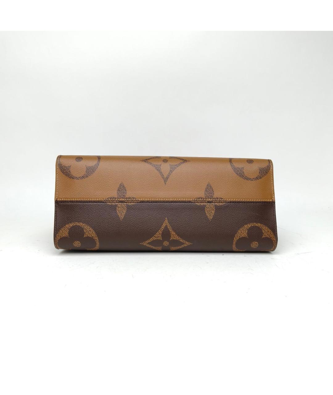 LOUIS VUITTON Коричневая сумка с короткими ручками, фото 6