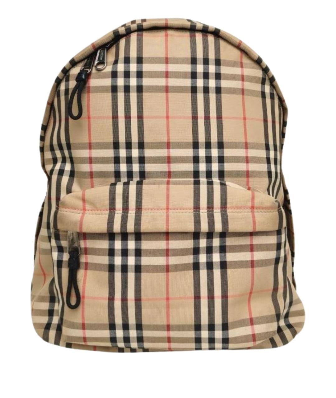 BURBERRY Бежевый рюкзак, фото 1