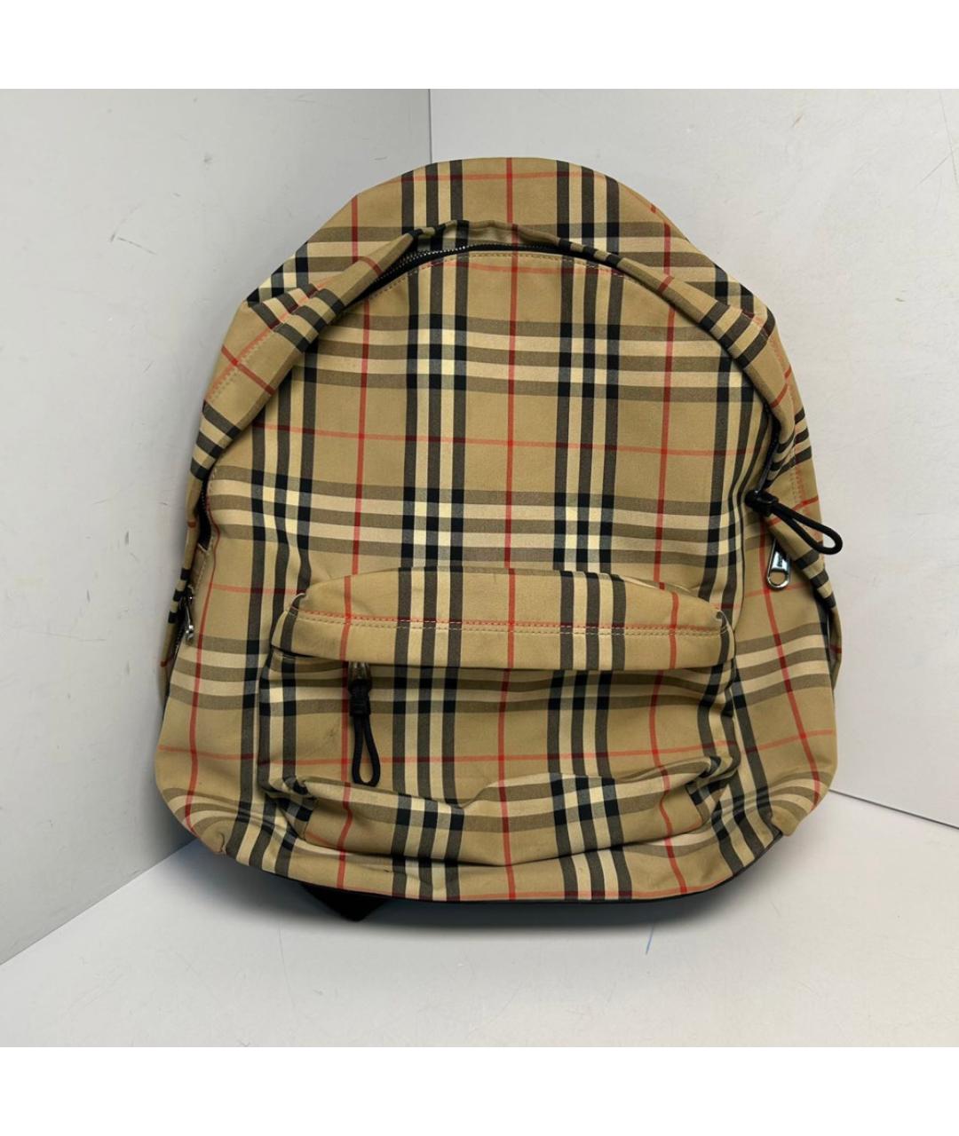 BURBERRY Бежевый рюкзак, фото 8