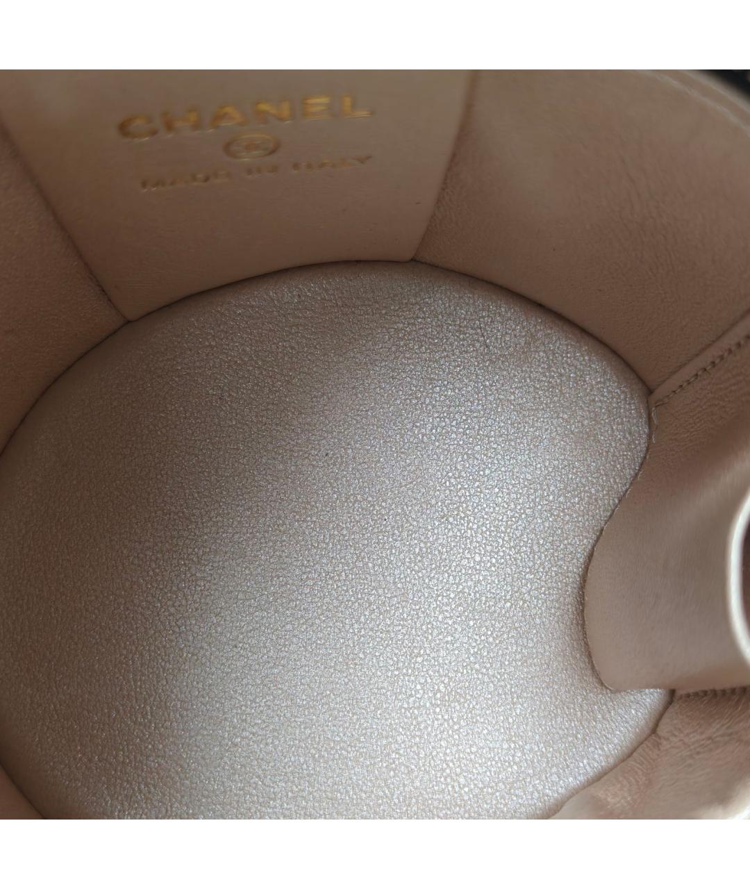 CHANEL Черная сумка с короткими ручками, фото 8