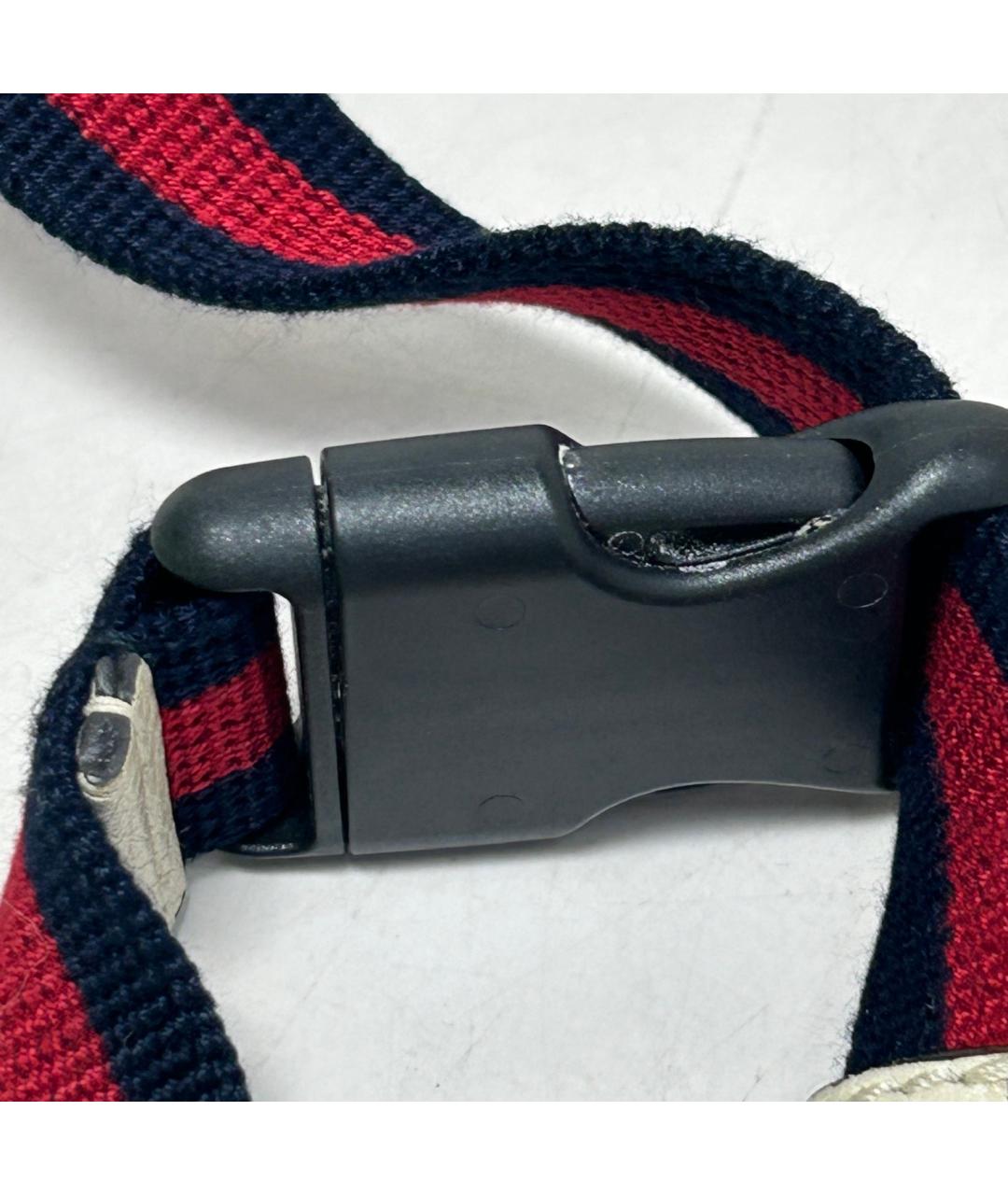 GUCCI Белая кожаная поясная сумка, фото 9