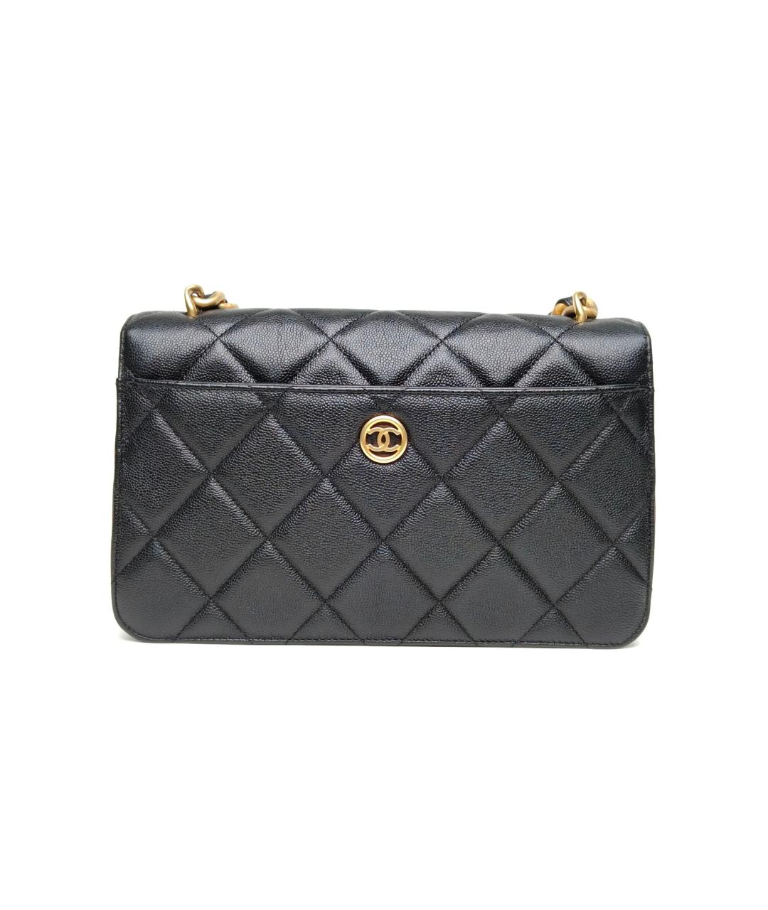 CHANEL Черная сумка через плечо, фото 7