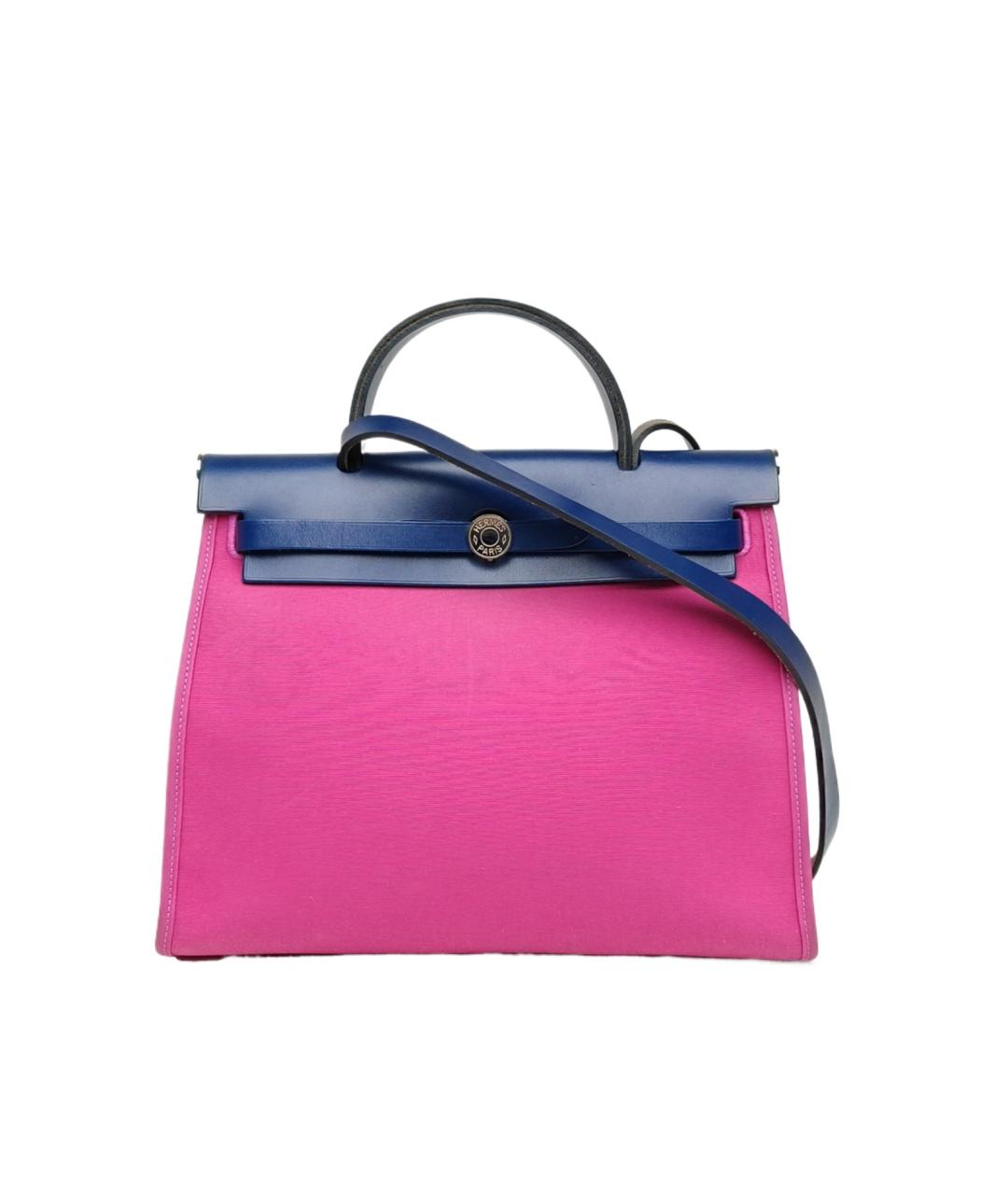 HERMES Розовая сумка через плечо, фото 10