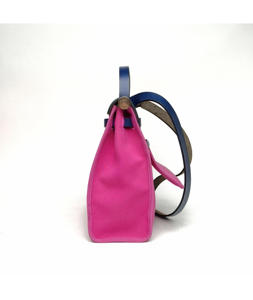 HERMES Розовая сумка через плечо, фото 6