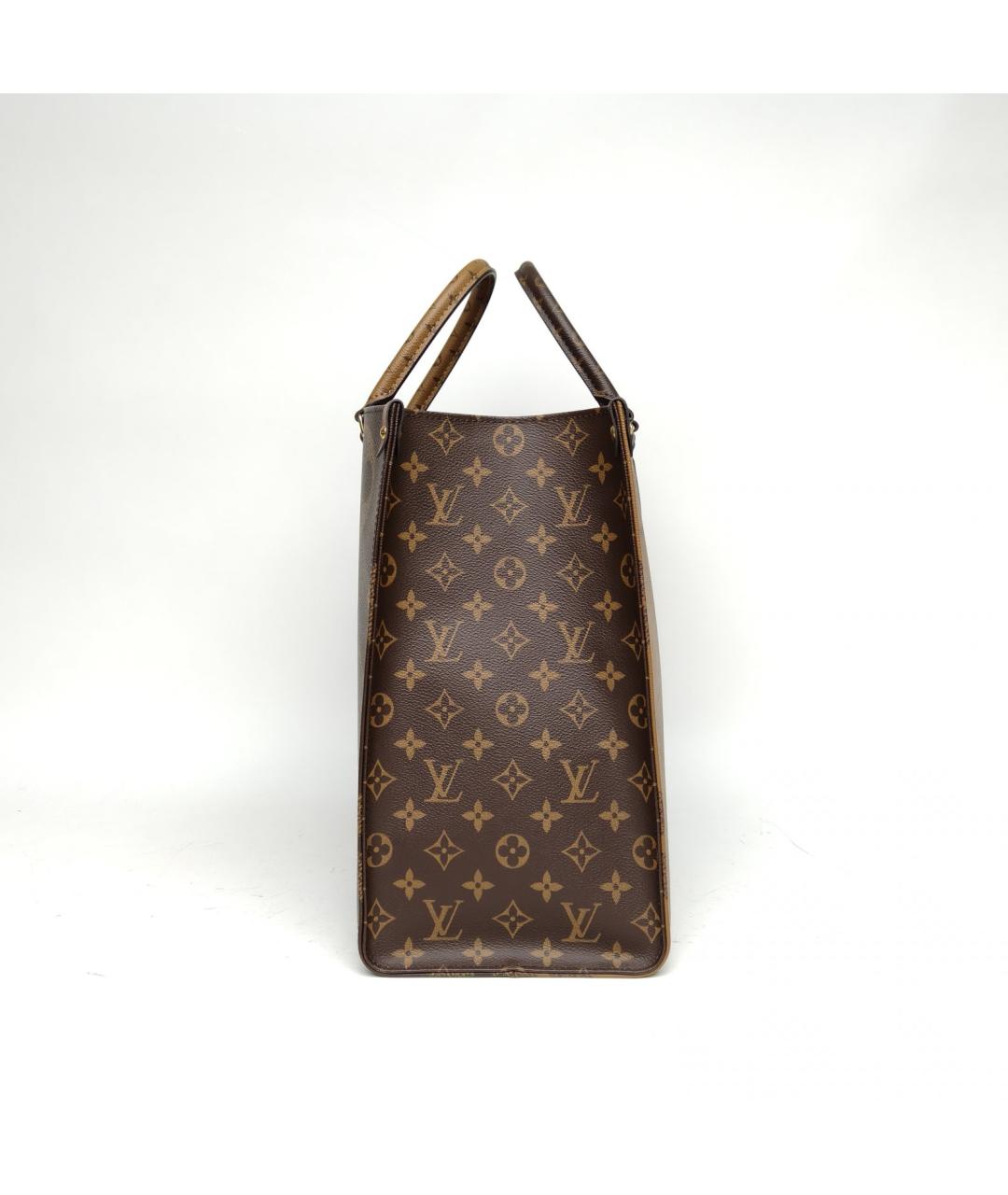 LOUIS VUITTON Коричневая сумка через плечо, фото 3