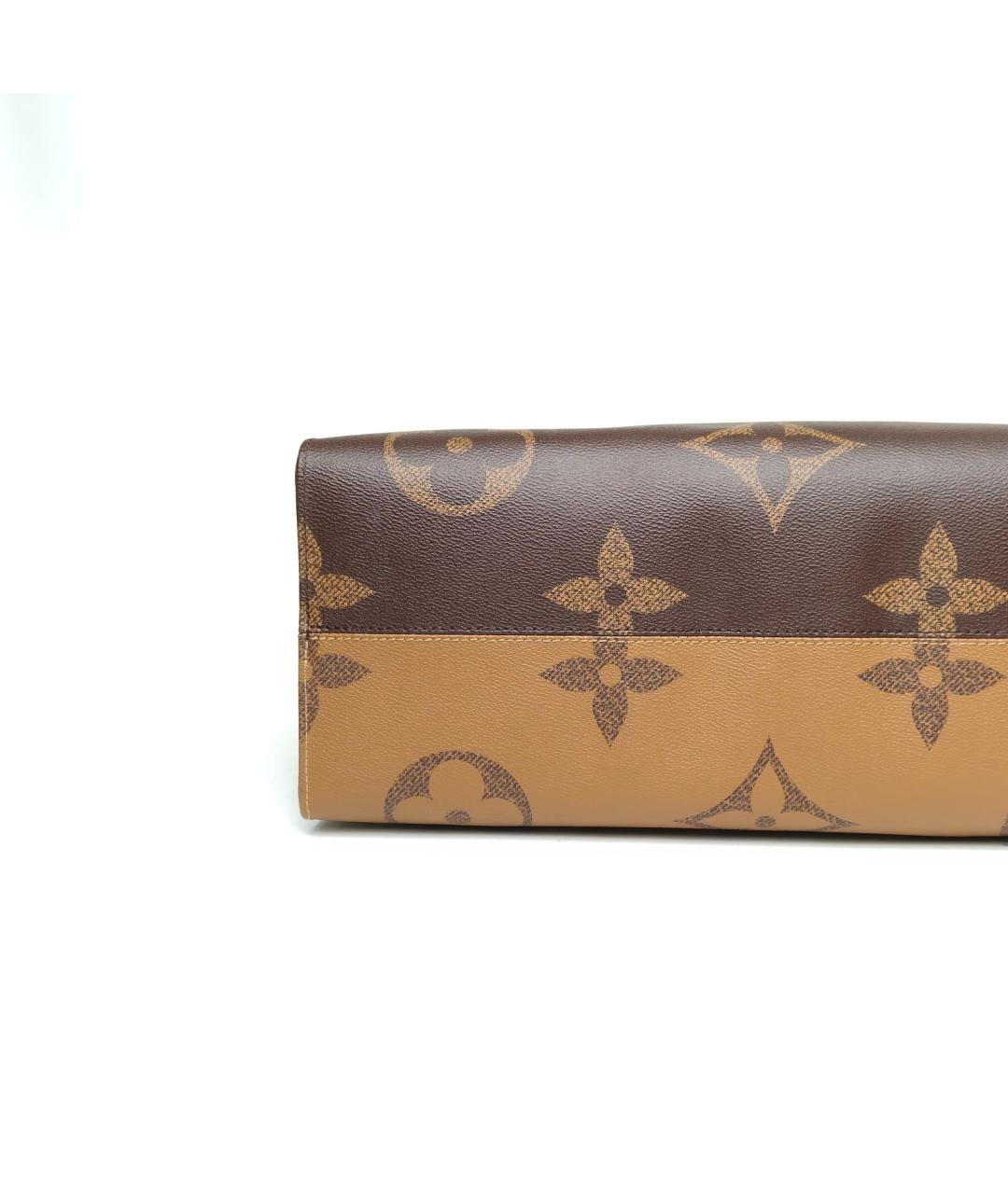 LOUIS VUITTON Коричневая сумка через плечо, фото 6