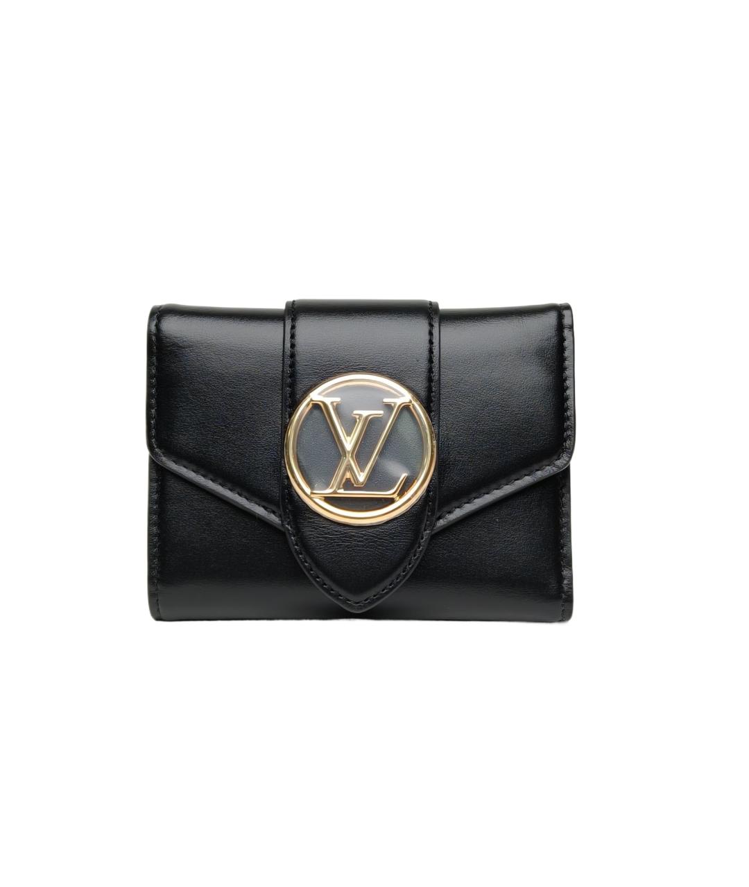 LOUIS VUITTON Черный кошелек, фото 10