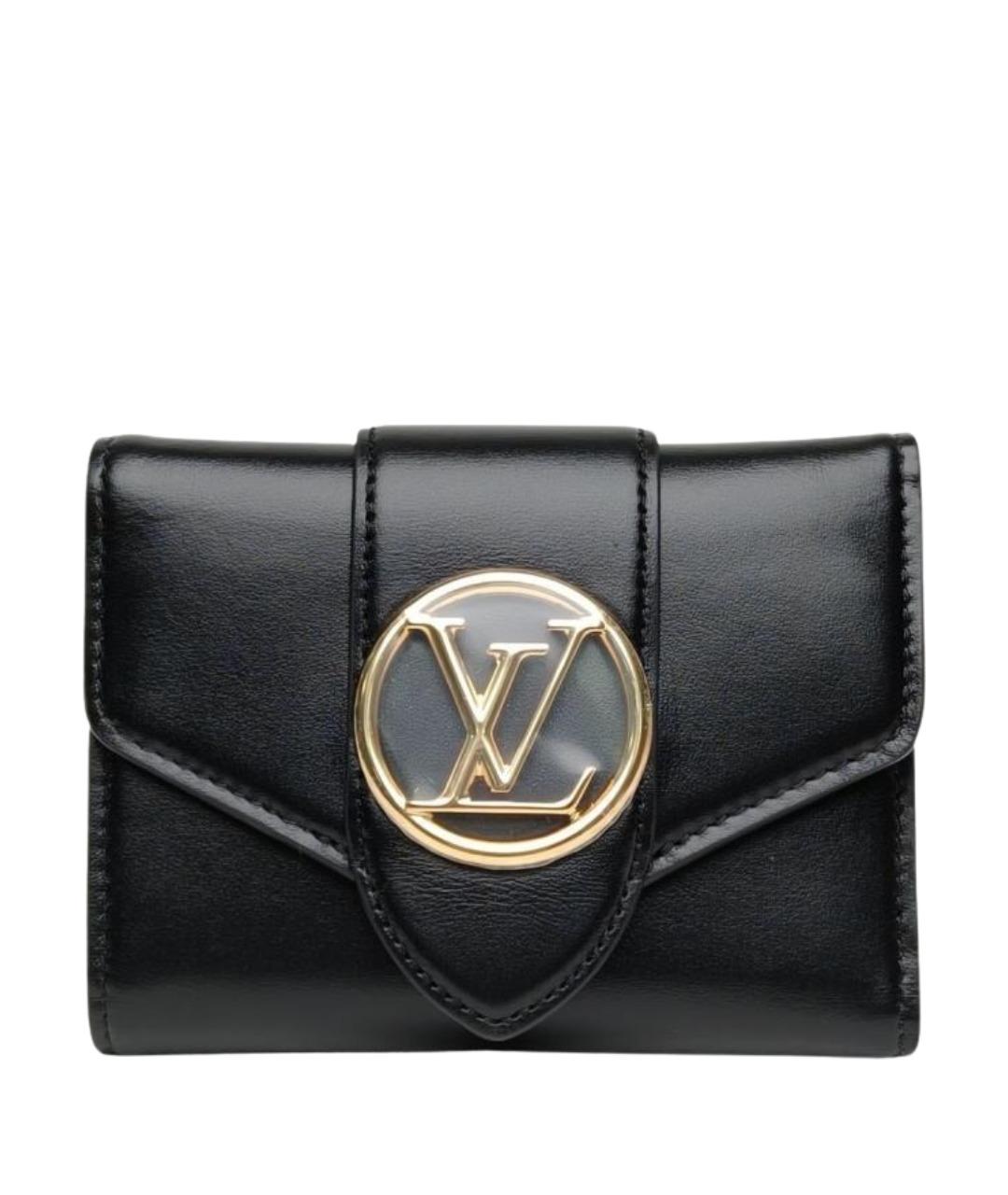 LOUIS VUITTON Черный кошелек, фото 1