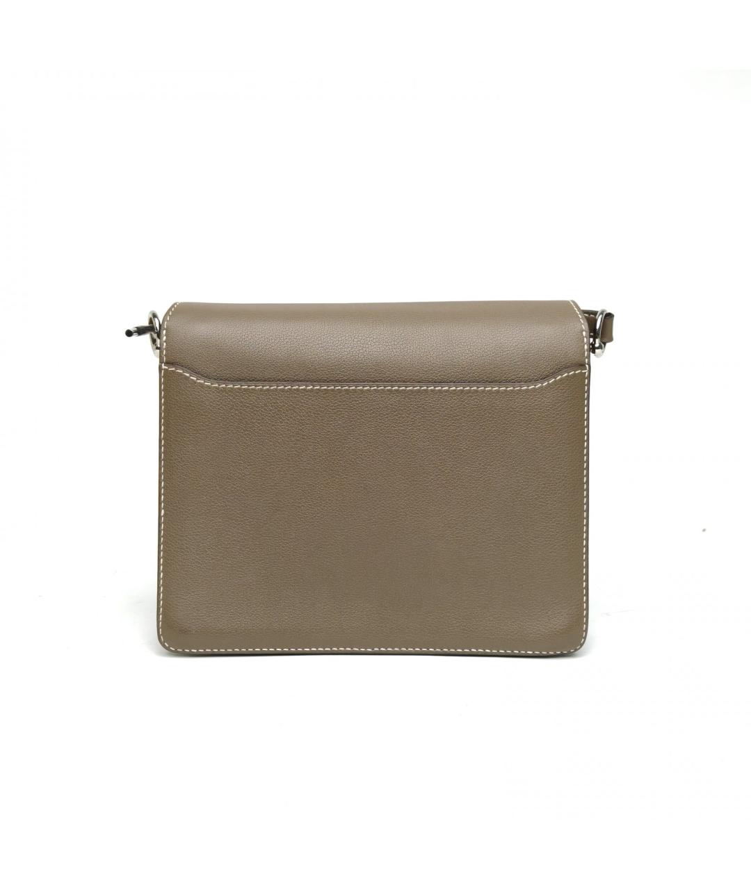 HERMES Бежевая сумка через плечо, фото 4