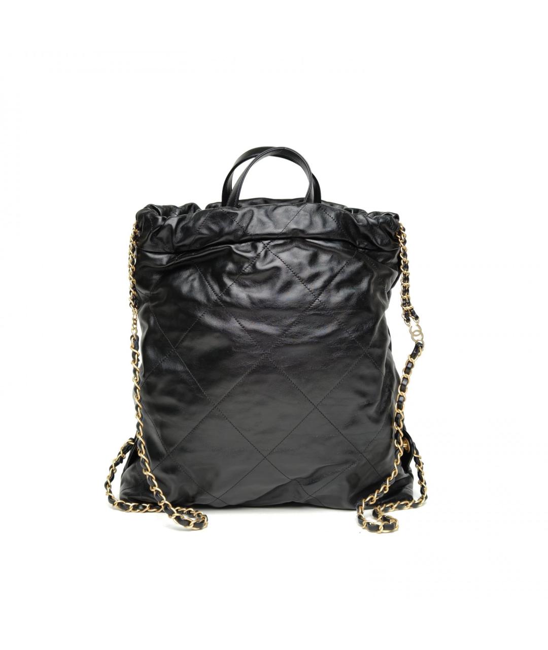 CHANEL Черный рюкзак, фото 4
