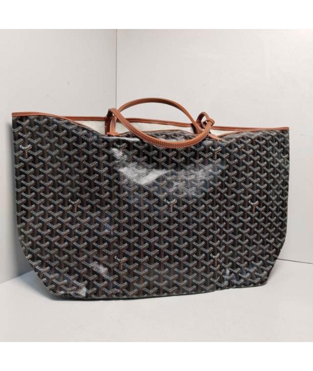 GOYARD Коричневая сумка тоут, фото 8